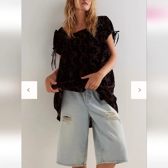 Free People Velvet Summer Camp Tunic - Picture 8 of 8